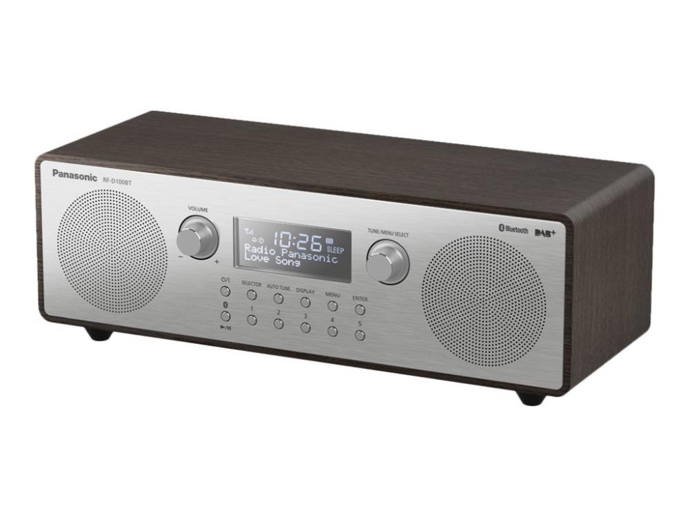 Panasonic RF-D100BTEGT brown radio, radiopulksteņi