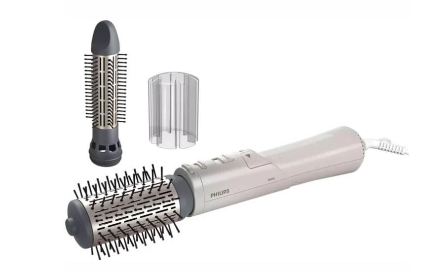 Philips Hair Curler BHA710/00 7000 Series Ion conditioning, Number of heating levels 3, 1000 W, Metallic White Matu veidotājs
