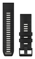 Garmin Garmin QuickFit-Armband 26 mm Silikon Schwarz/Kieselgrau