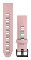 Garmin Garmin QuickFit-Armband 20 mm Silikon Dust Rose/Nebelgrau