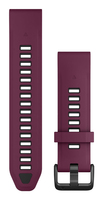 Garmin Garmin QuickFit-Armband 20 mm Silikon Merlot/Graphit