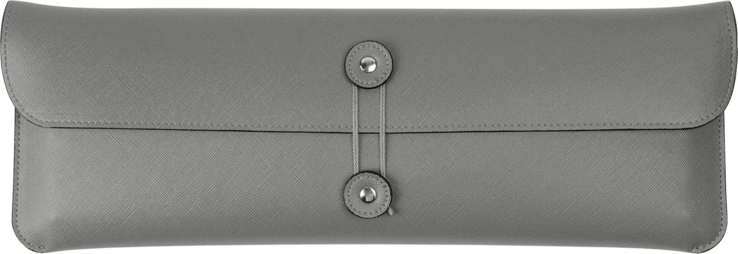 Keychron K7 Travel Pouch, bag (grey, made of leather) klaviatūra