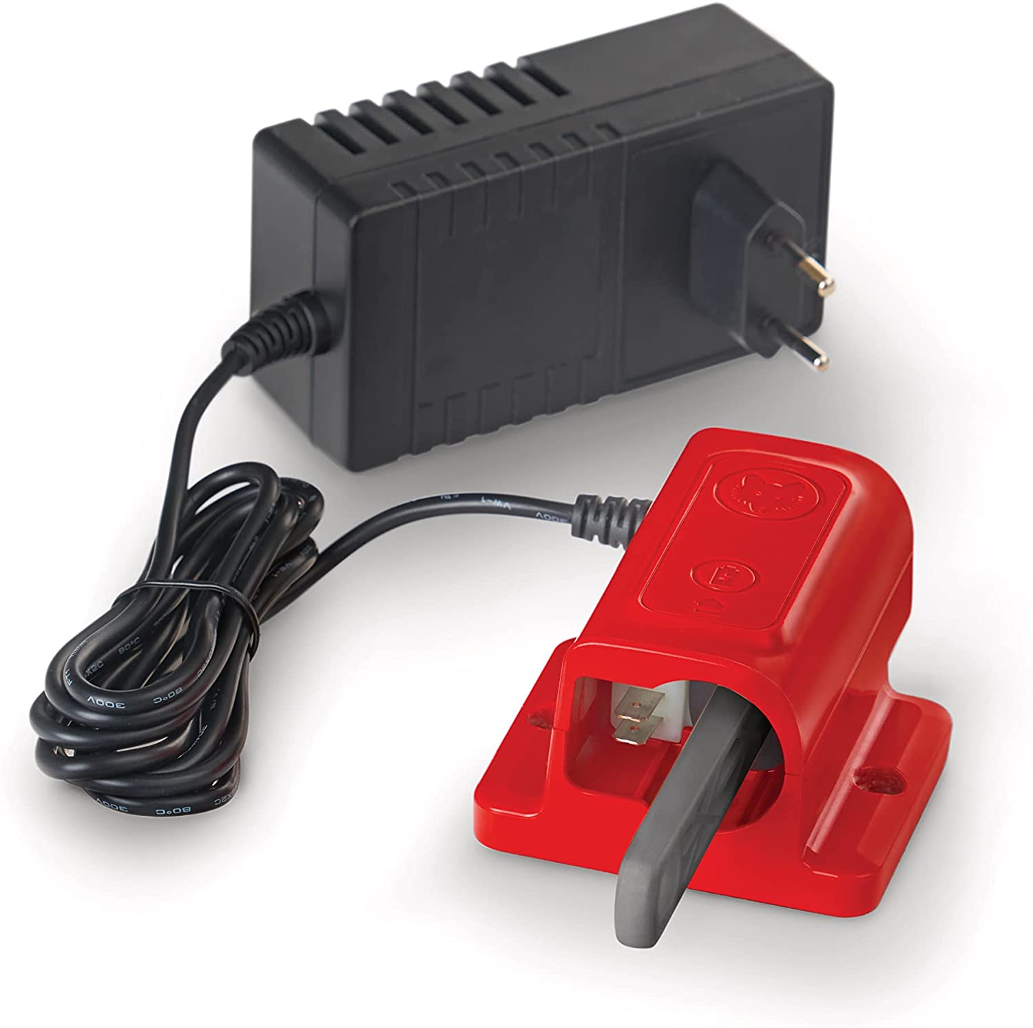 WOLF-Garten E-multi-star wall charging station QC 25 eM (red, for e-multi-star battery handle BS 140 eM)