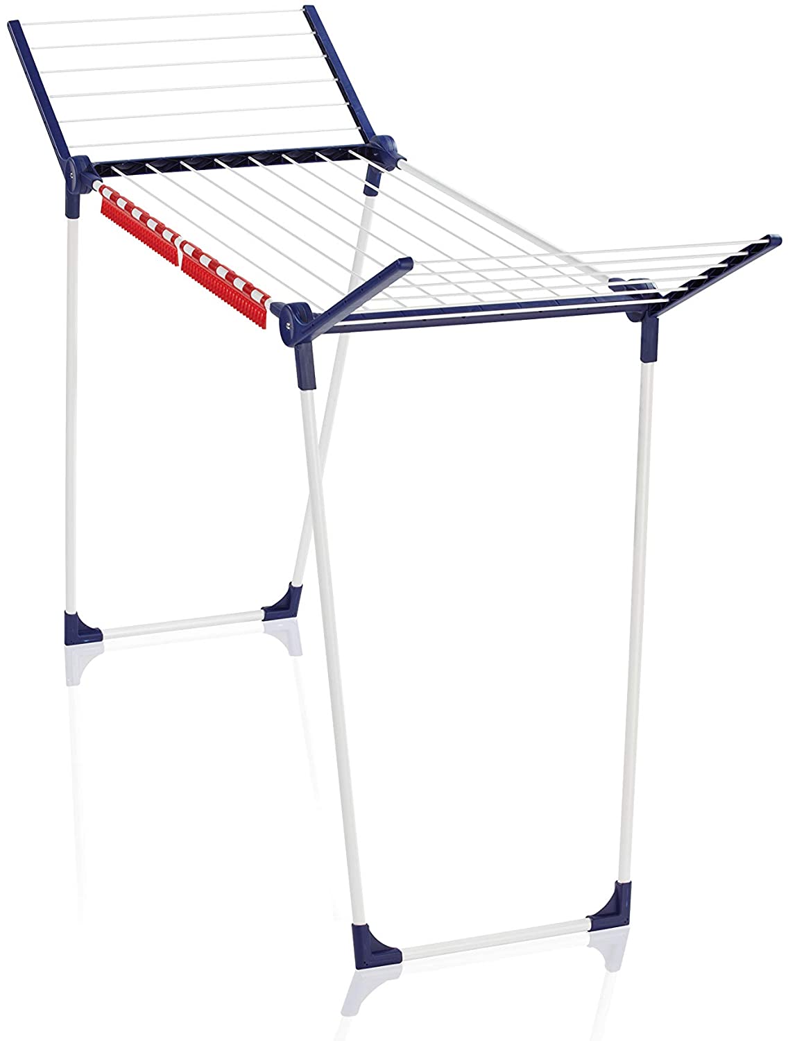 Leifheit Pegasus 150 Solid Slim, drying rack (white/multicolored) 81570 (4006501815705) Veļas žāvētājs