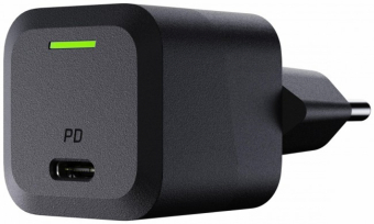 USB Charger Green Cell PowerGaN 33 W PD 3.0 QC 3.0 1x USB-C black iekārtas lādētājs