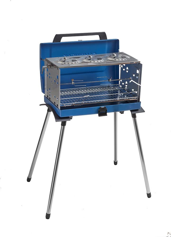 Campingaz Suitcase gas grill 200 SGR (blue/silver) 2000033015 (3138522105419) Galda Grils