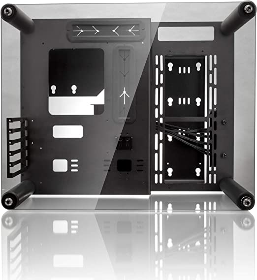 Raijintek Paean M Micro-ATX Benchtable / Showcase - black Wind Datora korpuss