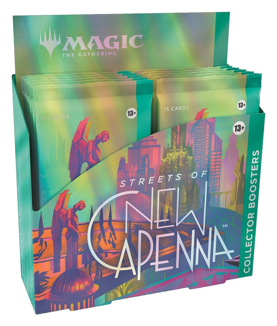 Wizards of the Coast Magic: The Gathering - Streets of New Capenna Collectors Booster Display ENGLISH, trading cards galda spēle