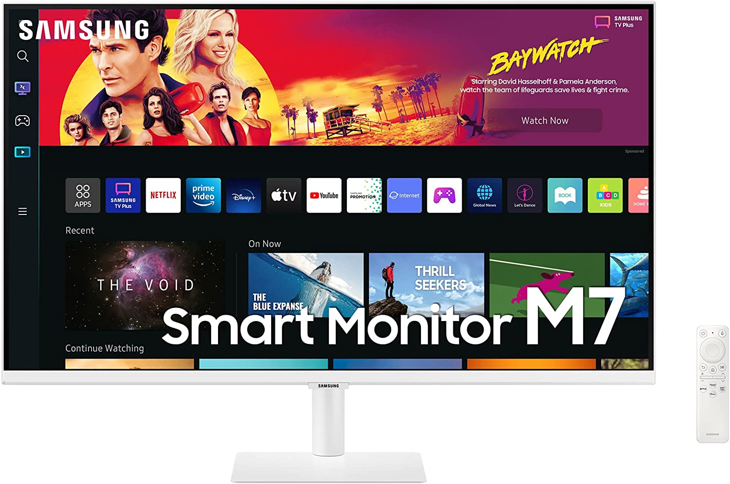 Samsung Smart Monitor S32BM701UU LED-Display 81,3 cm (32 Zoll)(UHD, VA, 4ms, 60Hz, HDMI, USB-C, USB-Hub 2.0, Weis) monitors