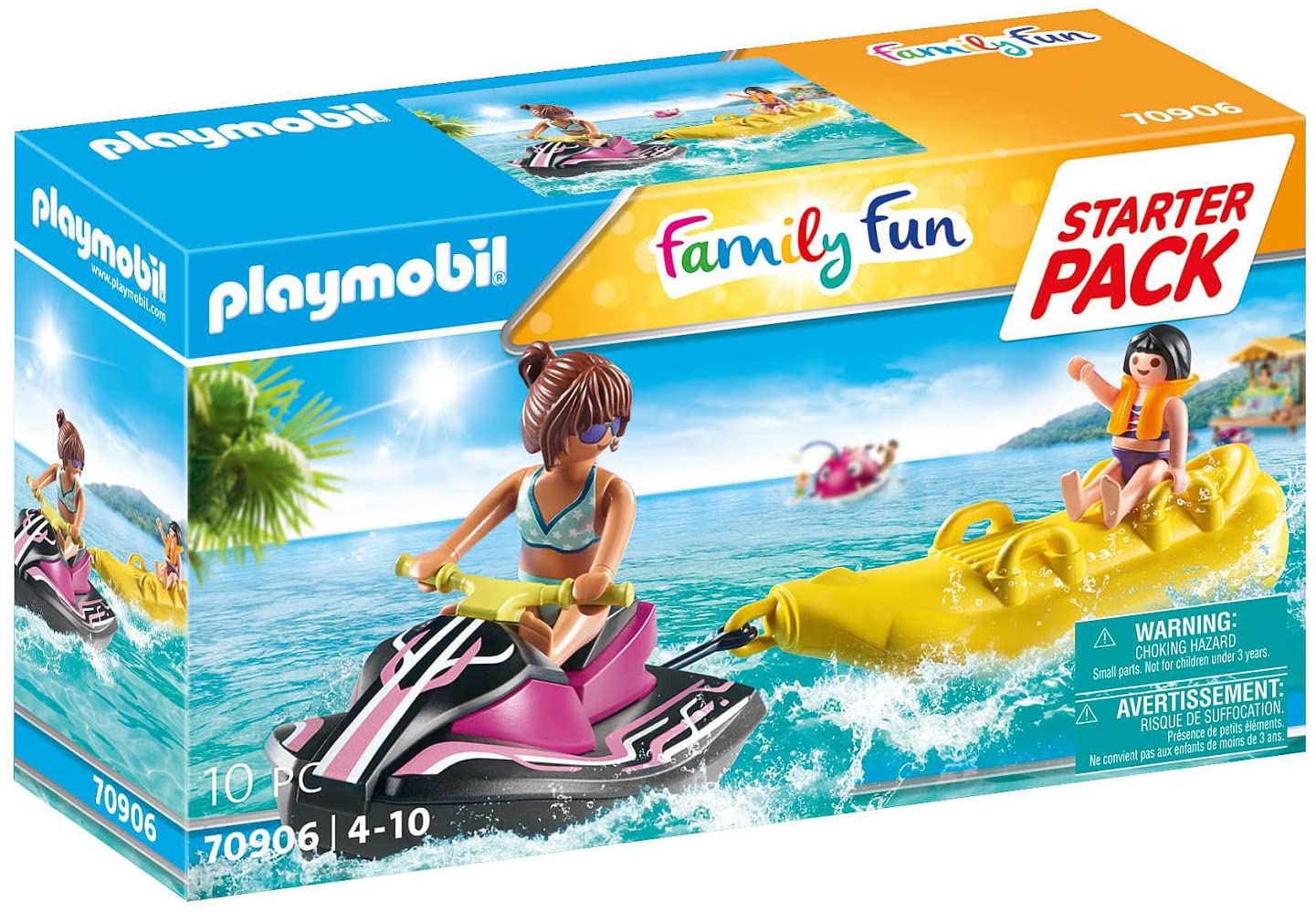 Set Family Fun 70906 Starter Pack Jet Ski with Banana Boat konstruktors