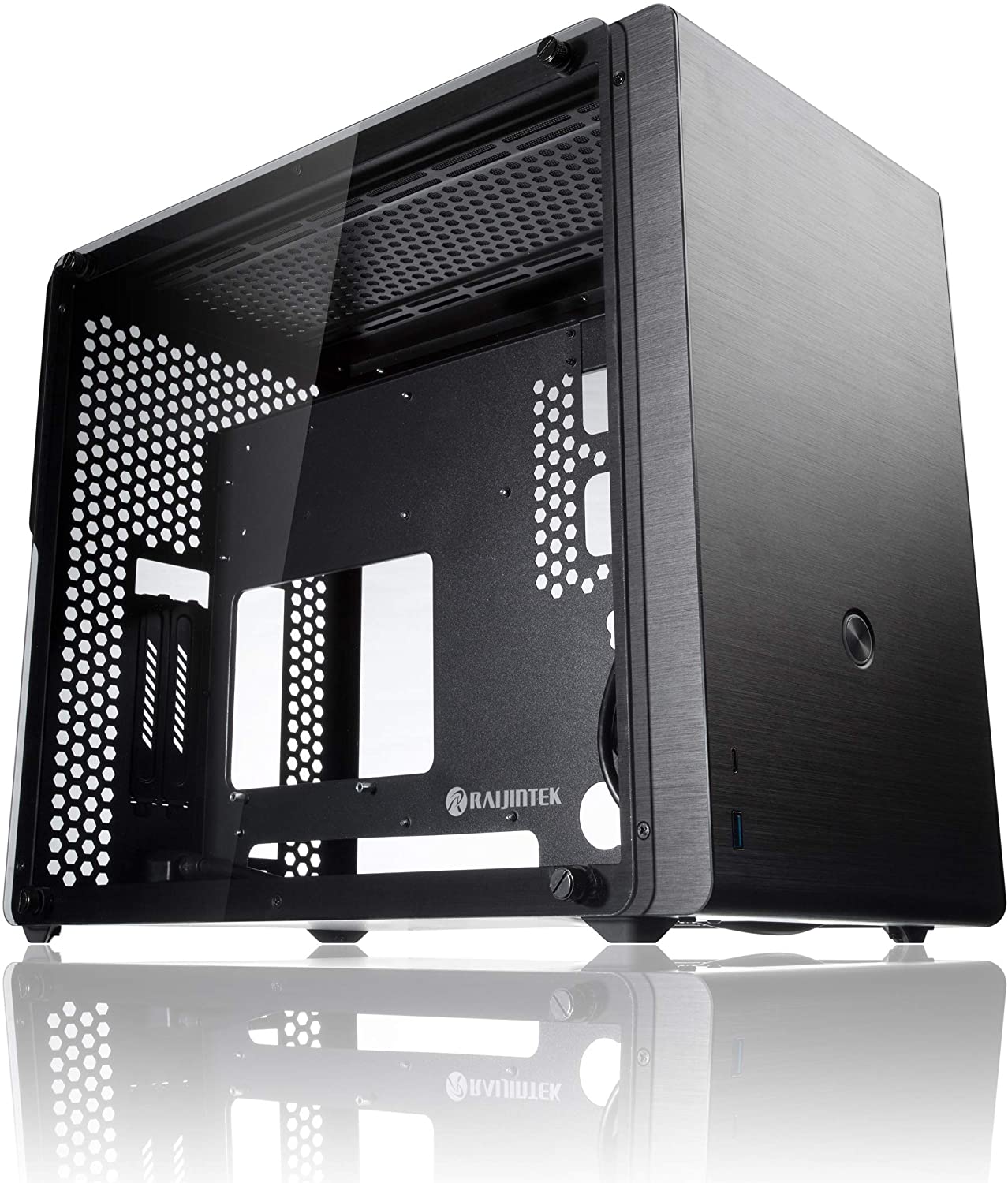 RAIJINTEK OPHION M EVO TGS, tower case (black, tempered glass) Datora korpuss