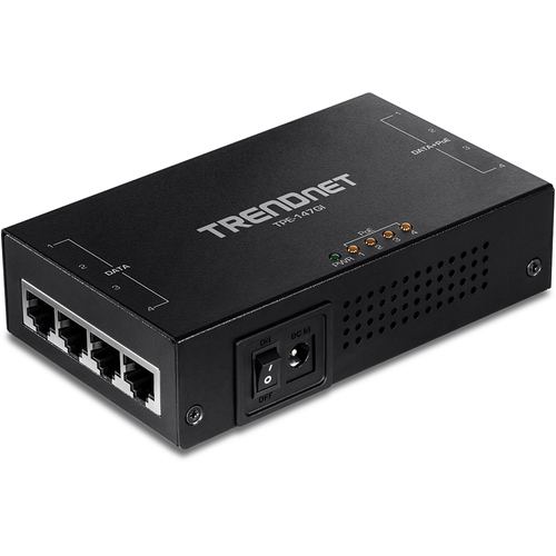 TRENDnet Injector POE+ 65W 4-Port adapteris