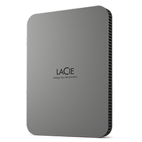 LaCie Mobile Drive Secure    4TB Space Grey USB 3.1 Type C Ārējais cietais disks