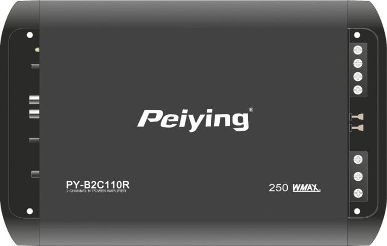 Wzmacniacz samochodowy PeiYing WZMACNIACZ SAMOCHODOWY PEIYING PY B2C110R + PILOT LEC-WZM0021 (5901436747994) jaudas pastiprinātājs