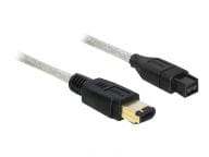 DeLOCK - IEEE 1394 cable - 9 PIN FireWire 800 (M) - FireWire, 6-polig (M) - 3,0m (IEEE 1394b) (82597) 4043619825974 adapteris