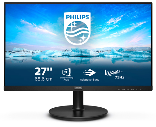Philips V Line 272V8LA/00 computer monitor 68.6 cm (27") 1920 x 1080 pixels Full HD LED Black monitors