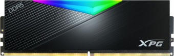 ADATA Lancer RGB DDR5-5200, CL38, On-Die ECC - 16 GB, schwarz operatīvā atmiņa
