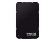 Intenso MEMORY PLAY - Festplatte - 2TB - extern (tragbar) - 2.5 (6,4 cm) - USB3.0 - 5400 U/min - Puffer: 8MB - Schwarz (6021480) 40343030304 Ārējais cietais disks