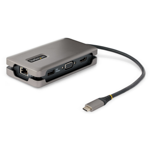 STARTECH USB-C MULTIPORT ADAPTER USB-C - HDMI/VGA DOCKING STATION USB centrmezgli