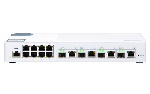 QNAP QSW-M408-4C - Switch - 12 Anschlasse - managed 4713213516713