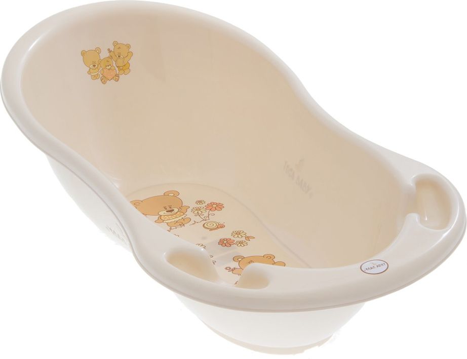 Tega Baby Bathtub Bear Beige Beige (MS-004-119) Vannas istabas piederumi