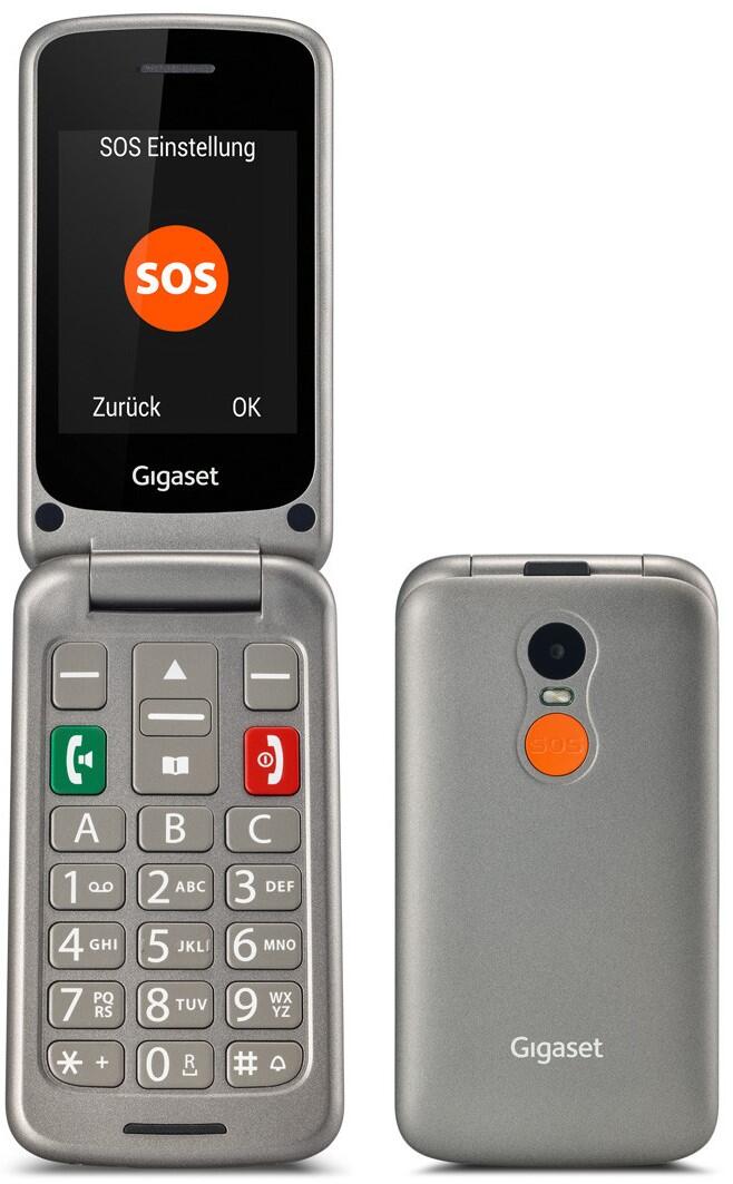 Gigaset GL590 mit Ladeschale titan-silber Mobilais Telefons