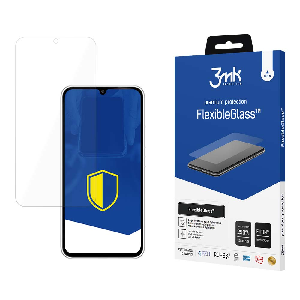 Samsung Galaxy A35|A55 5G - 3mk FlexibleGlass screen protector aizsardzība ekrānam mobilajiem telefoniem