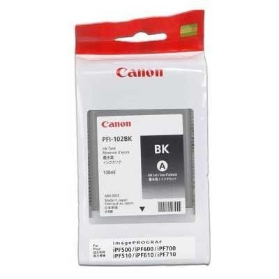 Canon PFI-102BK Black kārtridžs