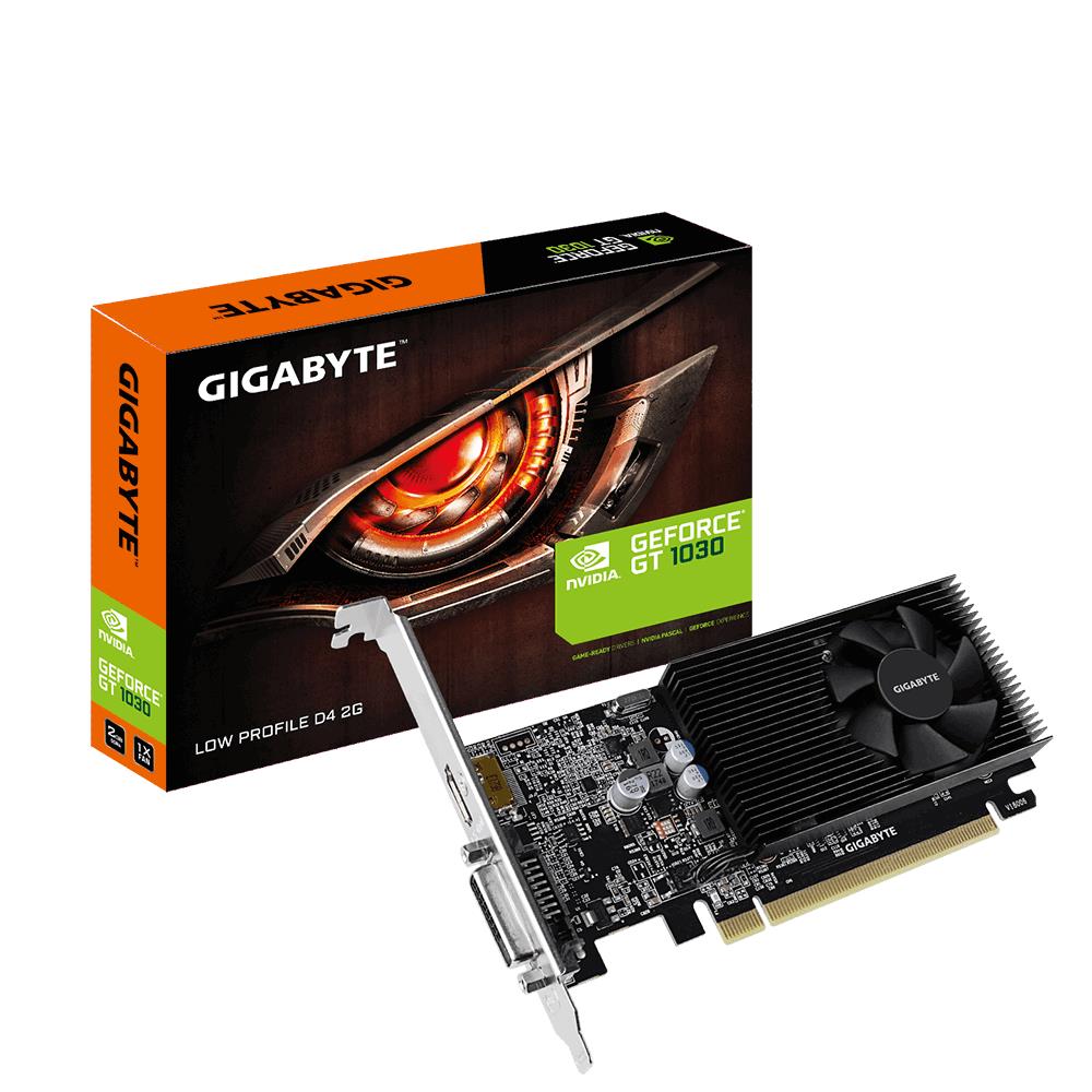 GeForce GT 1030 2GB GDDR4 64BIT HDMI/DVI LP video karte