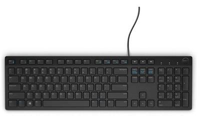 DELL Keyboard (QWERTY) KB216-BK-ETNA Quietkey USB Black Estonian (Kit)  for Windows 8 Dell klaviatūra