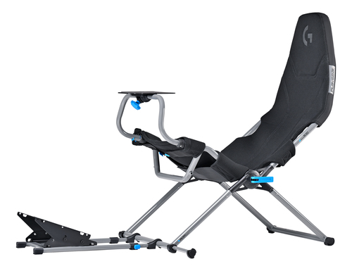 Playseat Challenge X - Logitech G Edition Console gaming chair Black, Grey datorkrēsls, spēļukrēsls