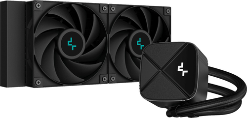 Deepcool LS520 S Digital Liquid CPU Cooler Zero Dark procesora dzesētājs, ventilators