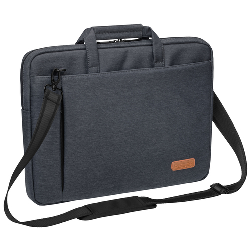 PEDEA Elegance - Notebook-Tasche - 39,6 cm (15.6) - Grau (66066410) 4048466930666 portatīvo datoru soma, apvalks