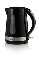 Gorenje K17BK electric kettle 1.7 L 2200 W Black 3838782089725 Elektriskā Tējkanna