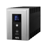 AEG UPS UPS Protect A 1600 LCD 1600 VA, 960 W, 170 - 280 V 4026245219935 nepārtrauktas barošanas avots UPS