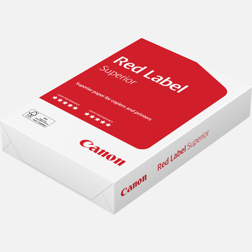 Canon Océ Red Label Paper FSC WOP111 - Bondpapier - weiß - A4 (210 x 297 mm) - 80 g/m² - 500 Blatt (6246B009AA) 8713878000110 papīrs