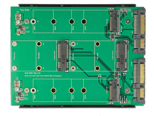 DeLOCK 62946 Eingebaut M.2,mSATA Schnittstellenkarte/Adapter (62946) karte