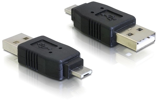 DeLOCK 65037 Adapter USB 2.0 Typ-A Stecker auf Micro-USB 2.0 Stecker USB kabelis