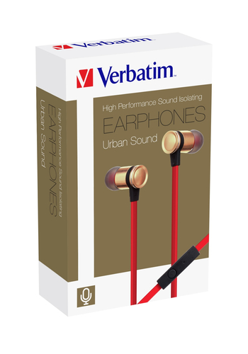 Sound Isolating Earphone s with Mic 44401 Gold