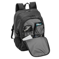 PEDEA First One Notebooktasche 45 cm (17.7 ) Rucksack Schwarz - Grau (66069011) 4048466944199 portatīvo datoru soma, apvalks