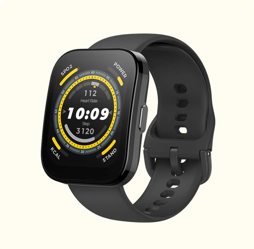 Amazfit Bip 5 Soft Black Viedais pulkstenis, smartwatch