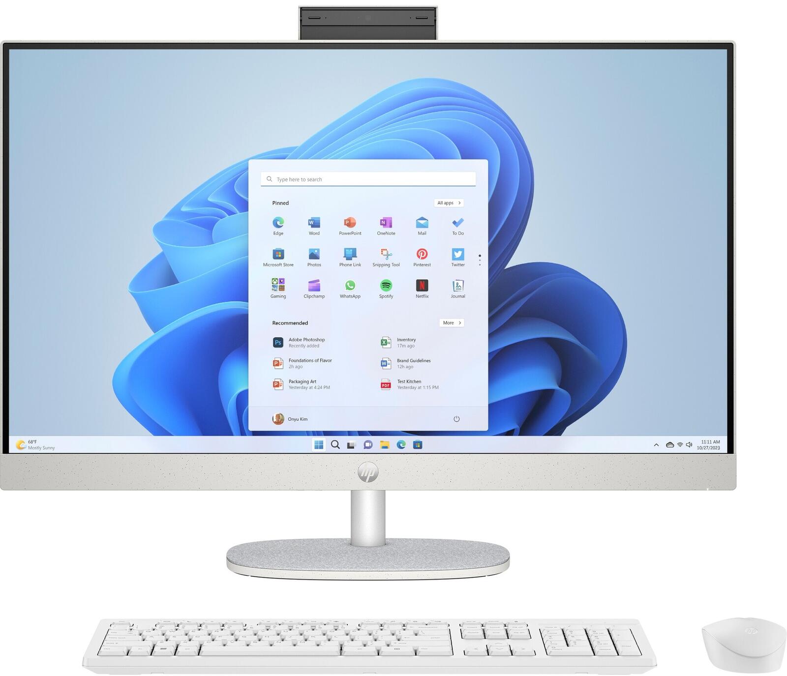 HP 27-cr0006ng All-in-One-PC 68,6 cm (27 Zoll)