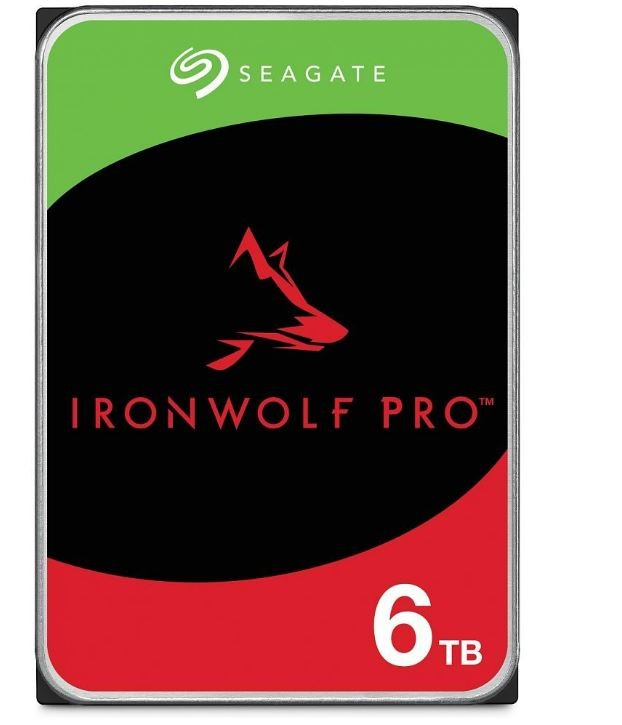 SEAGATE Ironwolf PRO NAS HDD 6TB SATA cietais disks