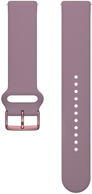 Polar watch strap 20mm S-L T, purple silicone 725882063614 Viedais pulkstenis, smartwatch