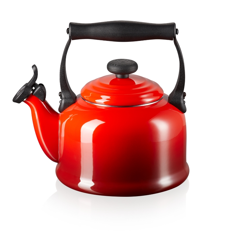 Le Creuset Tejkanna Traditional 2,1L sarkana 0630870330008 Elektriskā Tējkanna