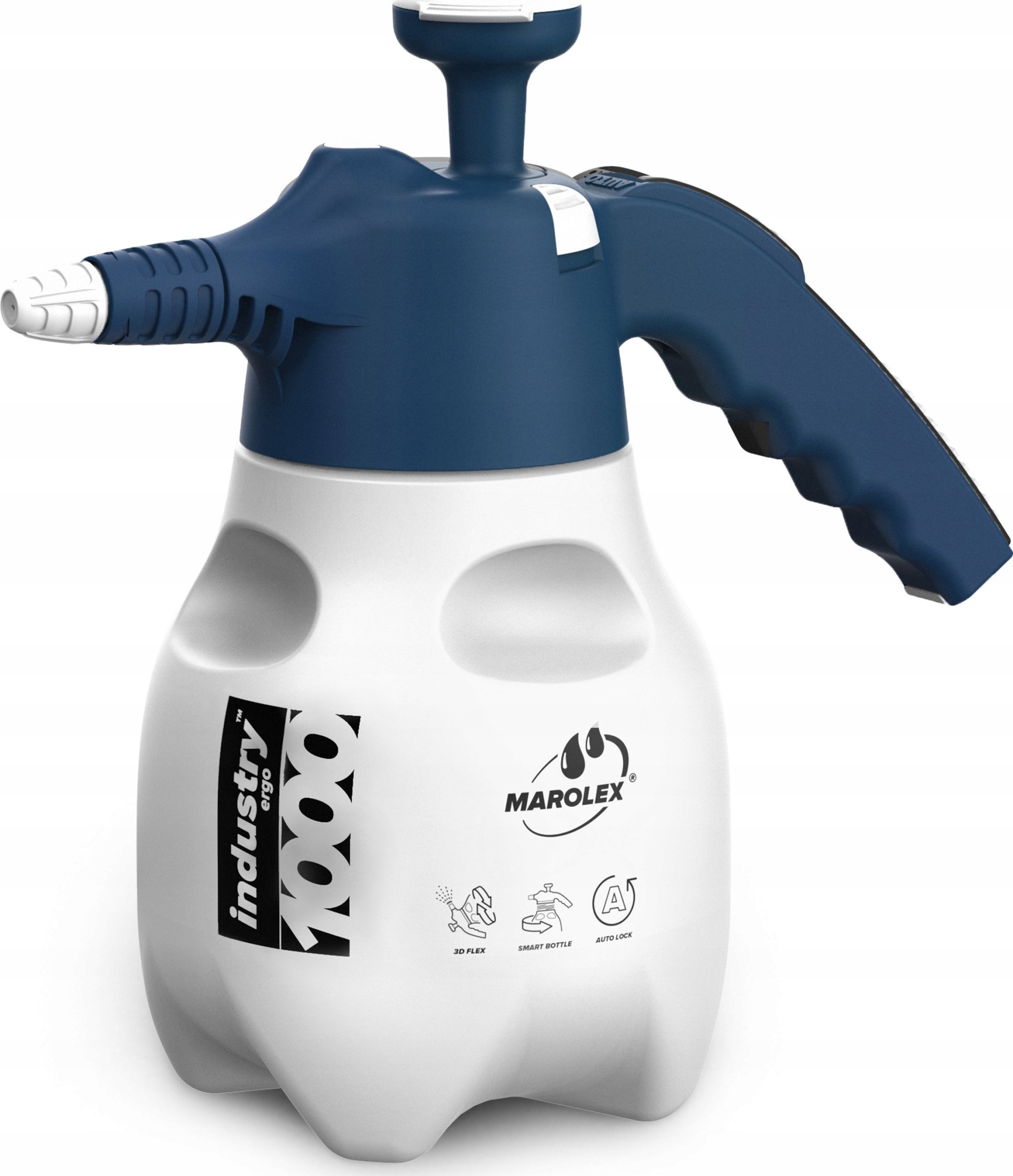 Marolex MANUAL COMPRESSION SPRAYER INDUSTRY ERGO ALKA 1000 1.0L Dārza laistīšanas iekārtas