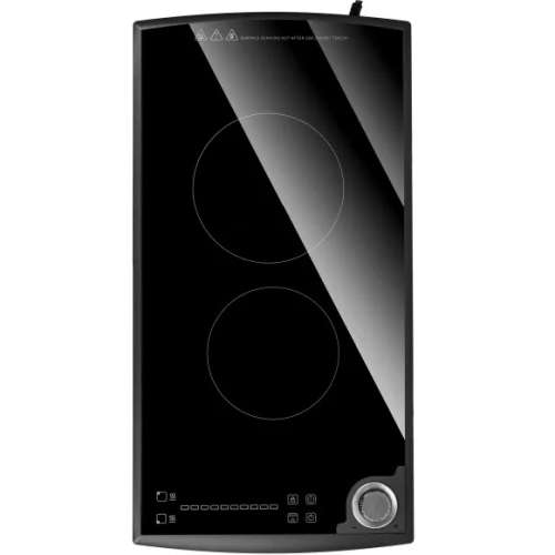 MPM MKE-24 Indukcijas plits ar 2 sildelementiem 3100W plīts virsma