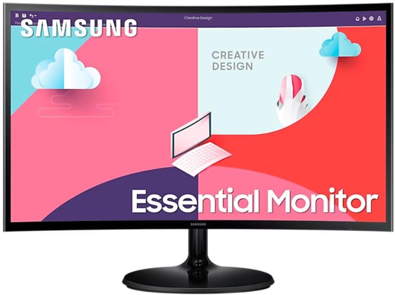 Samsung Curved Monitor C27F364EAU monitors