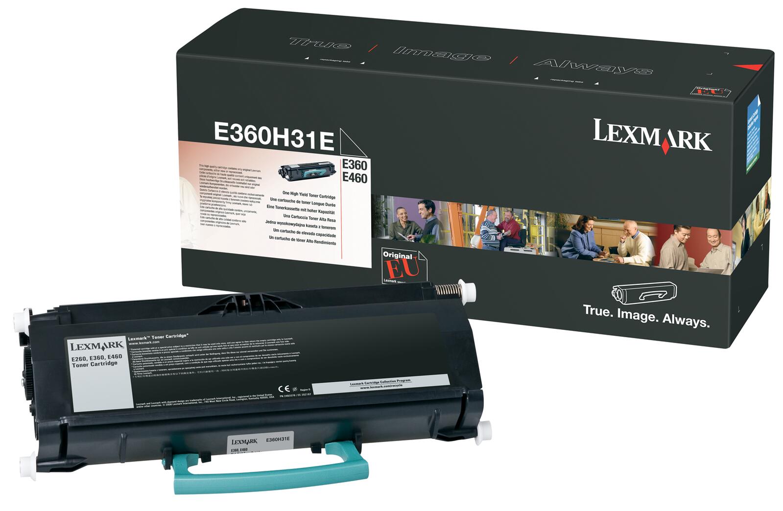 Lexmark E360, E460 High Yield Corporate Toner Cartridge (9K) toneris