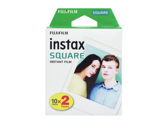 Fujifilm Instax Square Glossy Instant film (2x10pl) Quantity 20, 86 x 72 mm foto papīrs